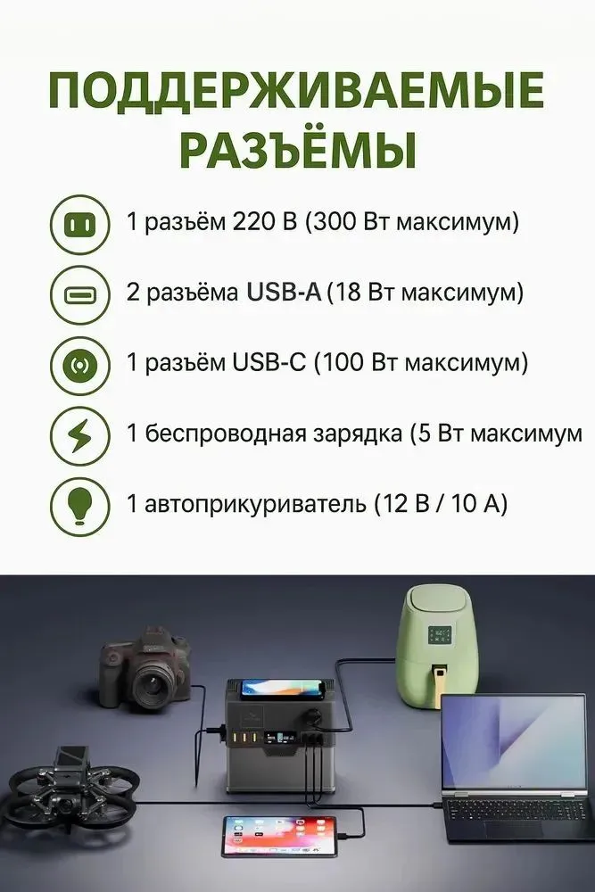 Компактная электростанция ALLPOWERS S300 Plus
