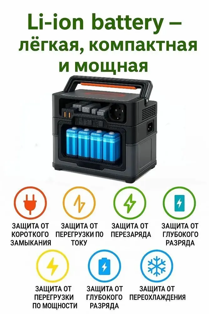 Портативная электростанция ALLPOWERS S300 PLUS, 288 Вт·ч / 78000 мАч, фото 3