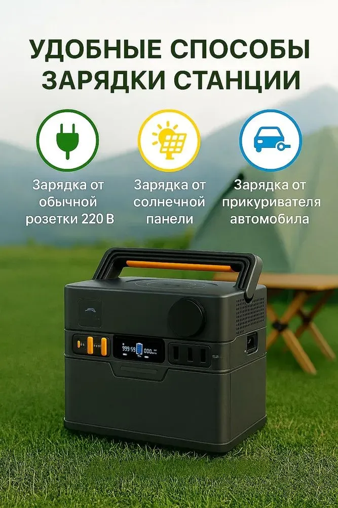 Портативная электростанция ALLPOWERS S300 PLUS, 288 Вт·ч / 78000 мАч, фото 4